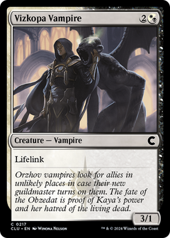 Vizkopa Vampire (CLU-217) - Ravnica: Clue Edition-1