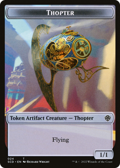 Thopter (TSCD-024) - Starter Commander Deck Tokens Foil-1