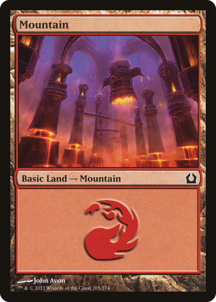 Mountain (265) [Return to Ravnica]-1