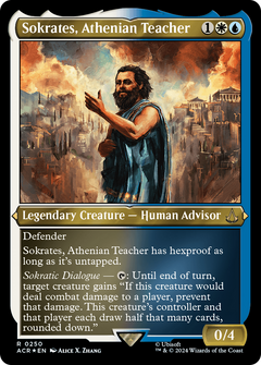 Sokrates, Athenian Teacher (ACR-250) - Assassin's Creed Etched Foil-1