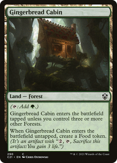 Gingerbread Cabin [Commander 2021]-1