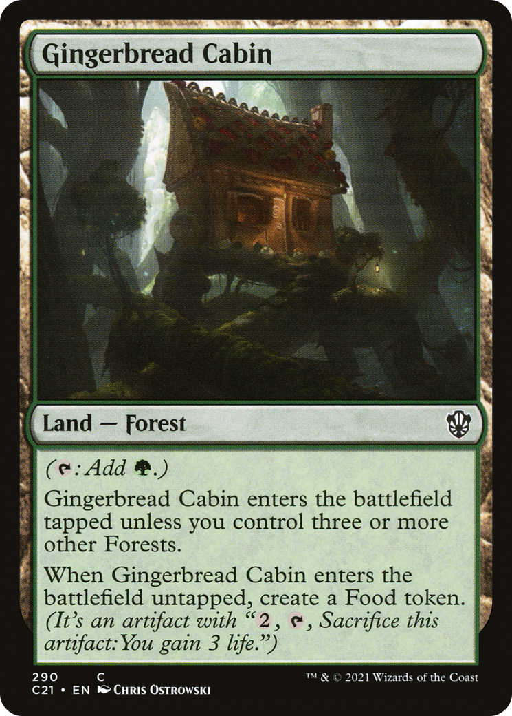 Gingerbread Cabin [Commander 2021]-1