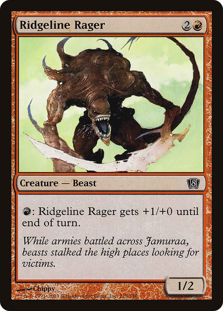 Ridgeline Rager [Eighth Edition]-1