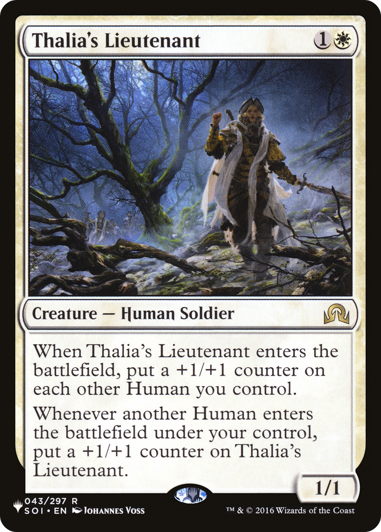 Thalia's Lieutenant [The List]-1