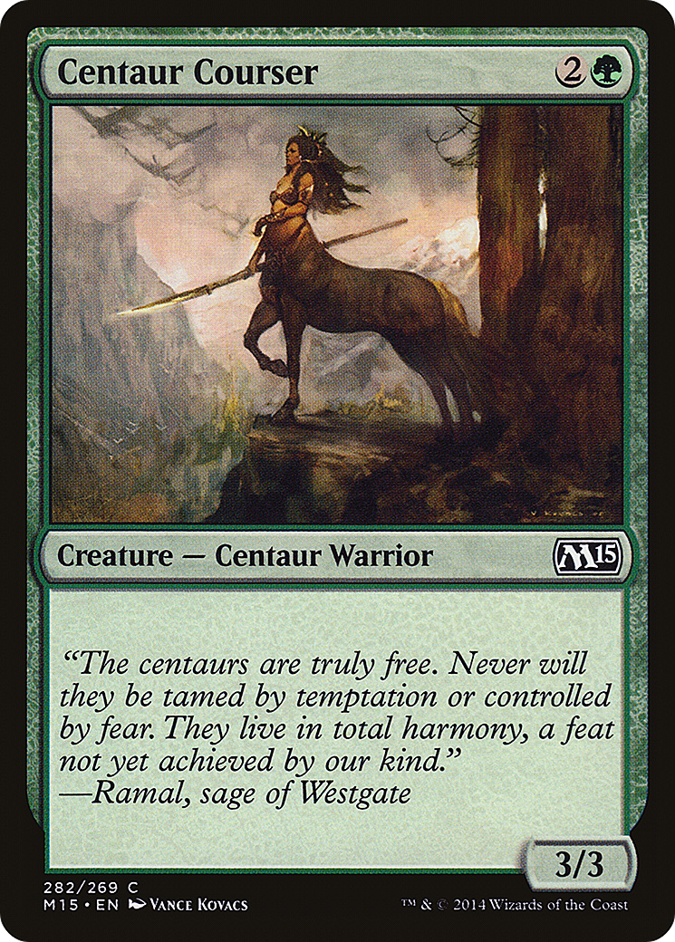 Centaur Courser (M15-282) - Magic 2015 Foil-1