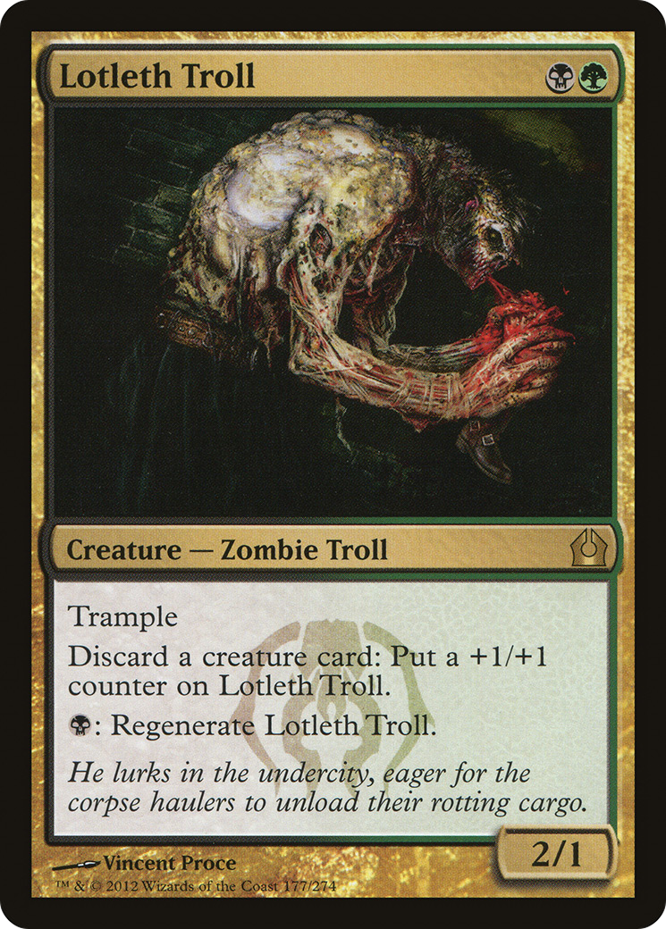 Lotleth Troll [Return to Ravnica]-1