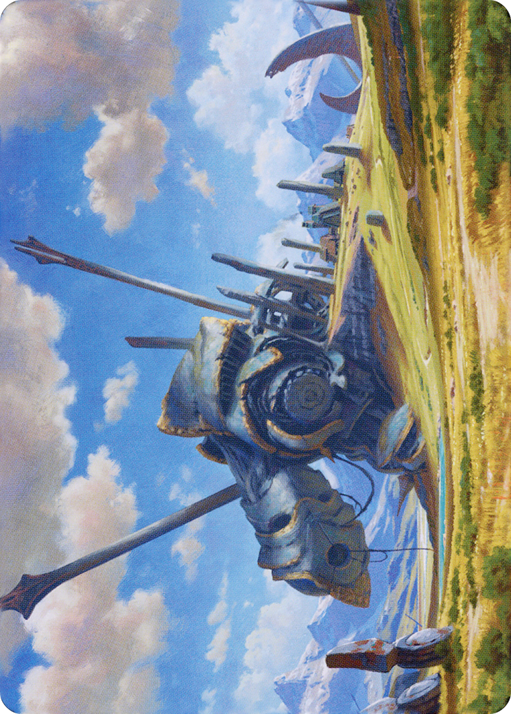 Plains // Plains (ADMU-062) - Dominaria United Art Series (Borderless) Foil-3