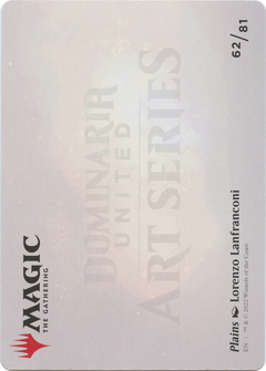 Plains // Plains (ADMU-062) - Dominaria United Art Series (Borderless) Foil-2