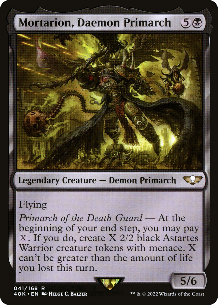 Mortarion, Daemon Primarch [Warhammer 40,000]-1