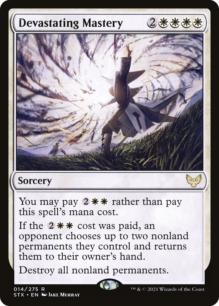 Devastating Mastery [Strixhaven: School of Mages]-1