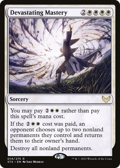 Devastating Mastery [Strixhaven: School of Mages]-1