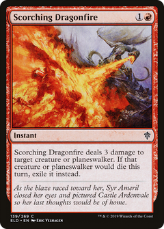 Scorching Dragonfire [Throne of Eldraine]-1