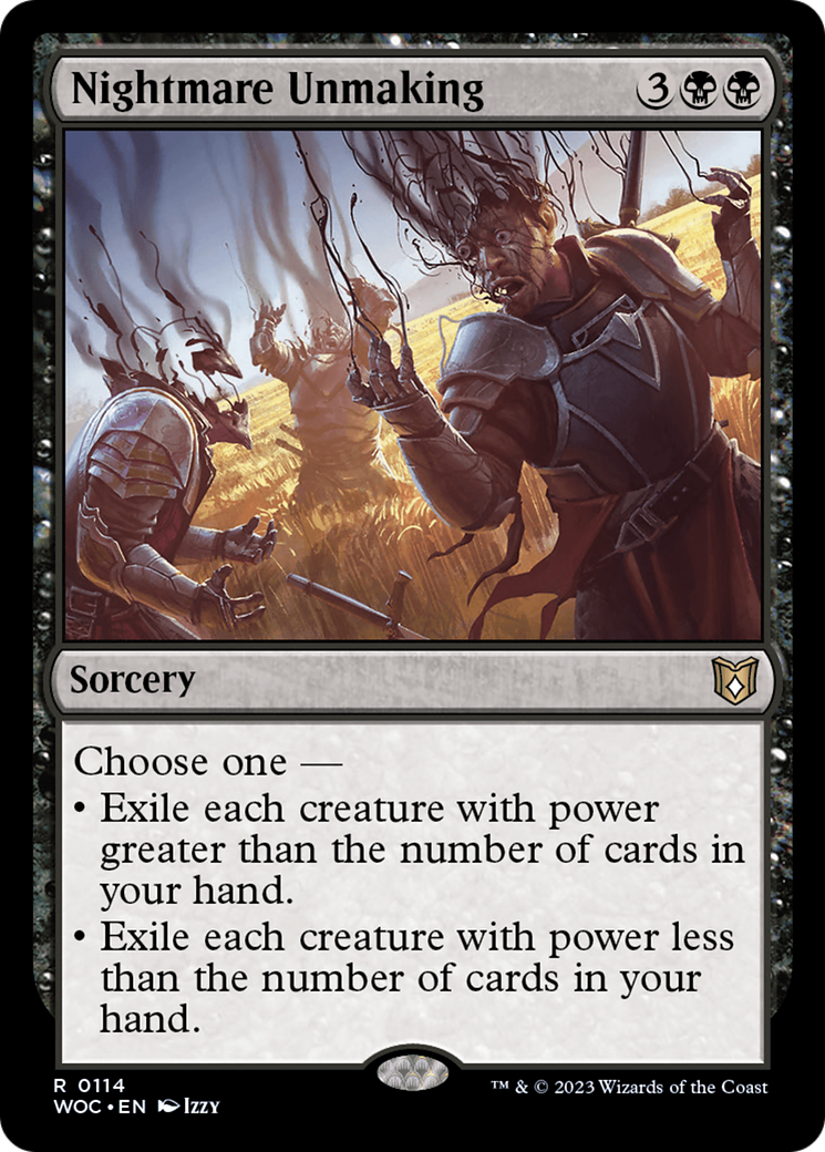 Nightmare Unmaking [Wilds of Eldraine Commander]-1