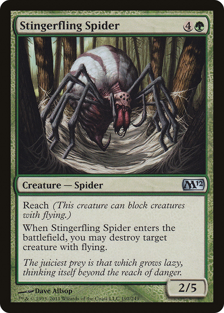 Stingerfling Spider [Magic 2012]-1