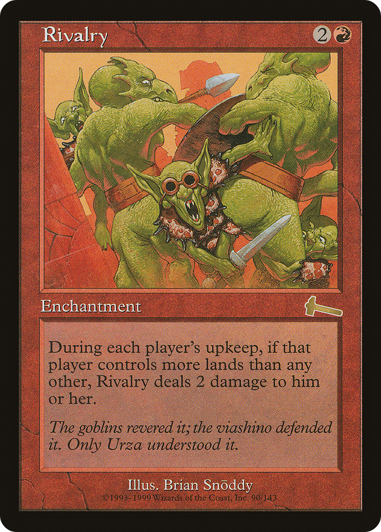 Rivalry [Urza's Legacy]-1