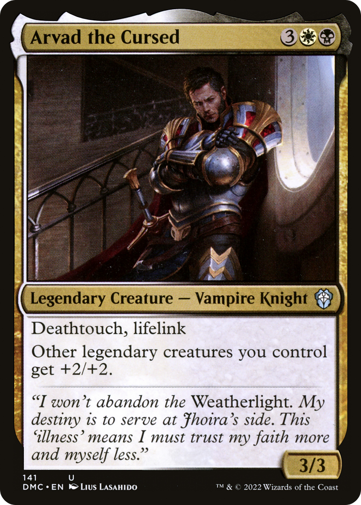 Arvad the Cursed [Dominaria United Commander]-1