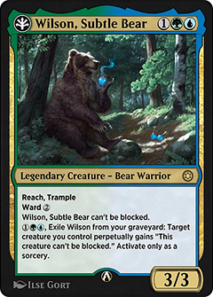 Wilson, Subtle Bear (HBG-19U) - Alchemy Horizons: Baldur's Gate-1