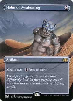 Helm of Awakening (Borderless Alternate Art) [Dominaria Remastered]-1