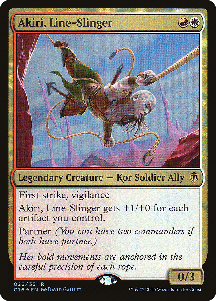 Akiri, Line-Slinger [Commander 2016]-1