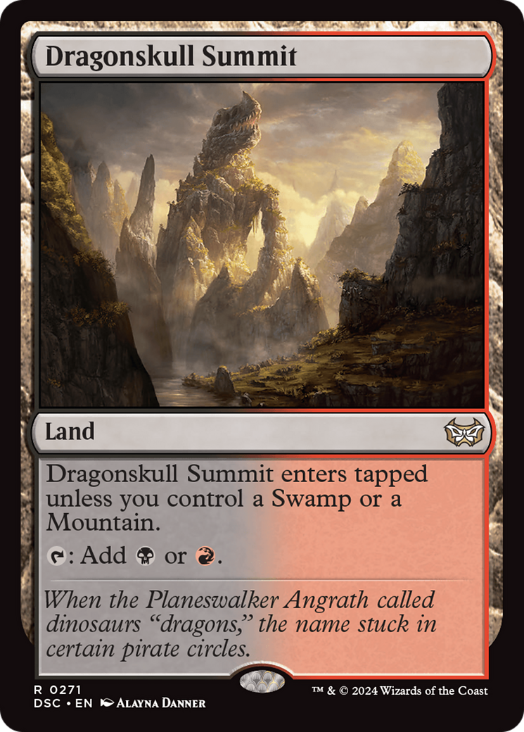 Dragonskull Summit [Duskmourn: House of Horror Commander]-1