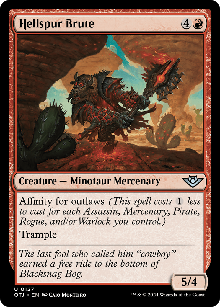 Hellspur Brute [Outlaws of Thunder Junction]-1