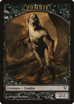 Zombie Token [Avacyn Restored Tokens]-1