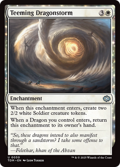 Teeming Dragonstorm [Tarkir: Dragonstorm]-1