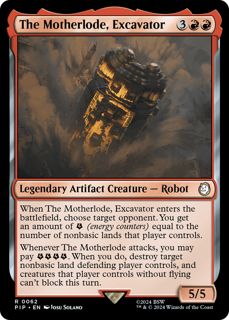 The Motherlode, Excavator [Fallout]-1