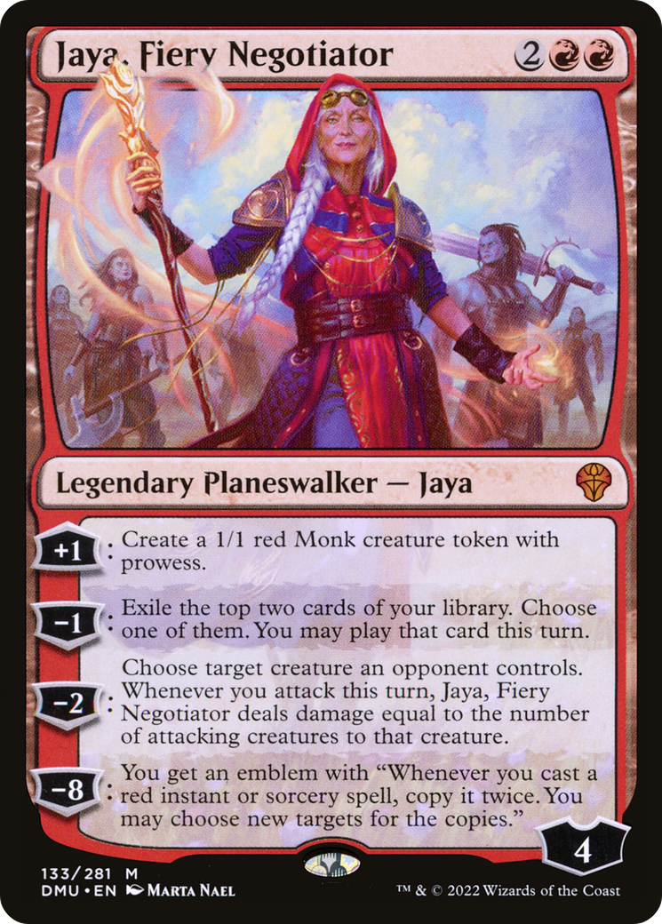 Jaya, Fiery Negotiator [Dominaria United]-1
