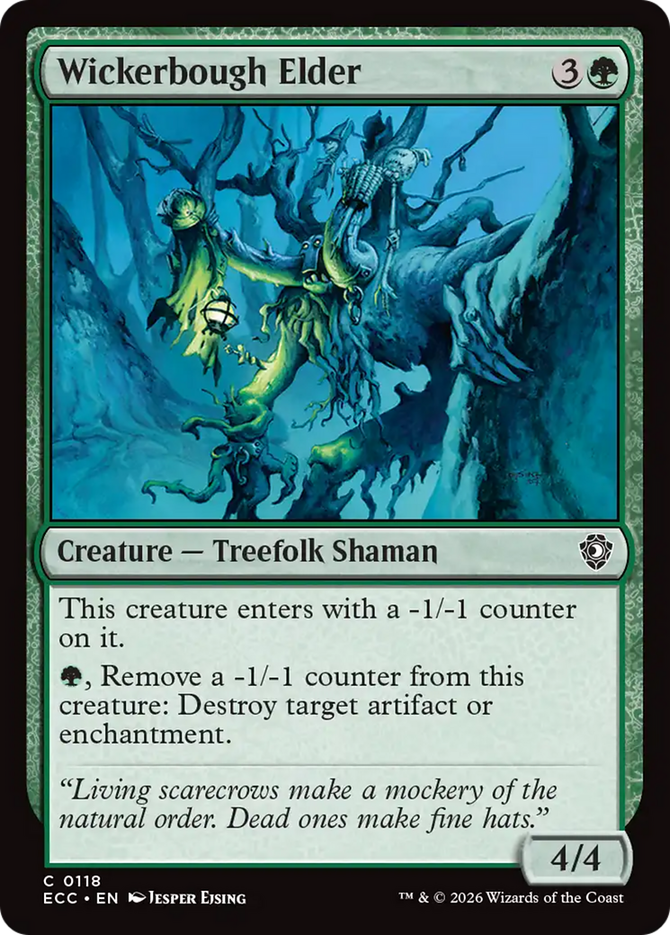 Wickerbough Elder [Lorwyn Eclipsed Commander]-1