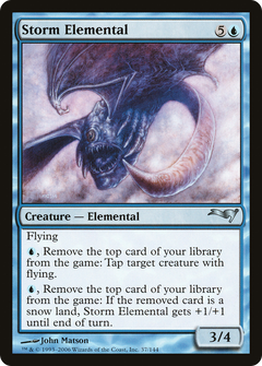 Storm Elemental [Coldsnap Theme Decks]-1