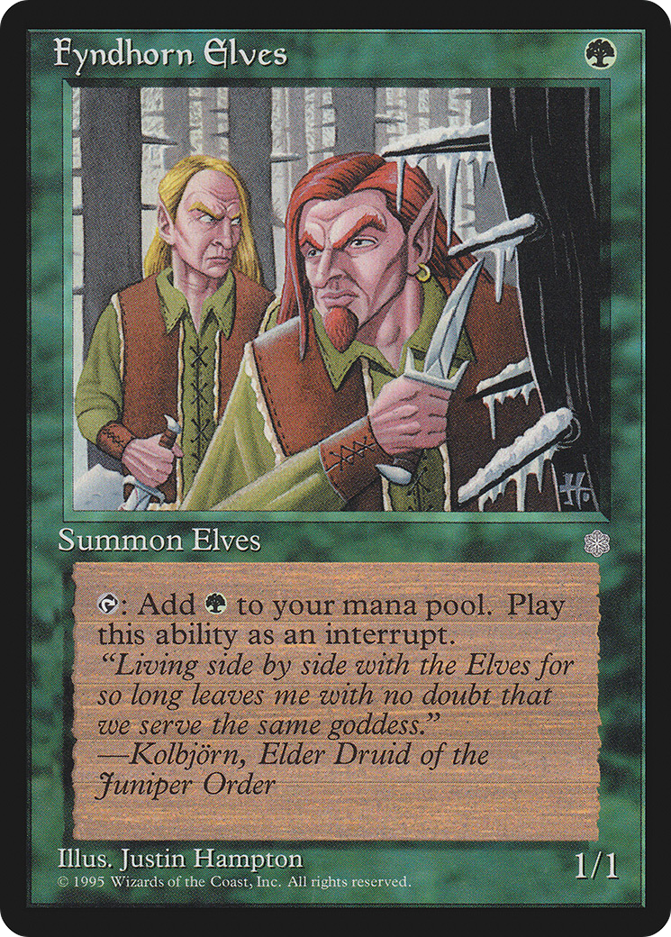 Fyndhorn Elves [Ice Age]-1