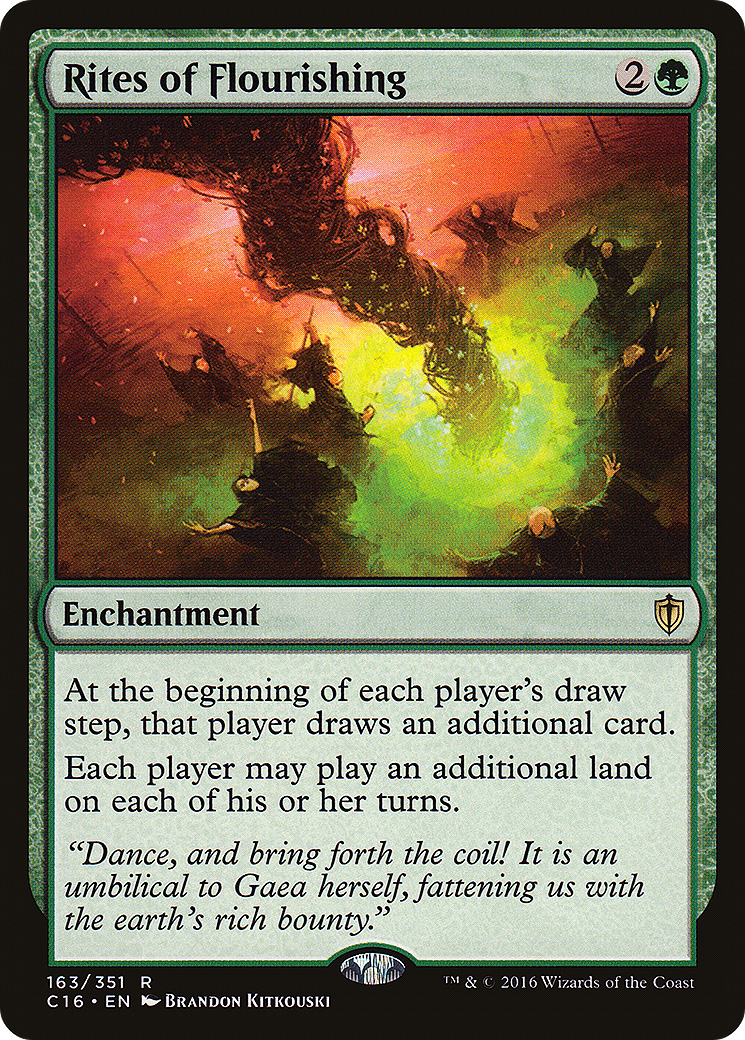 Rites of Flourishing [Commander 2016]-1