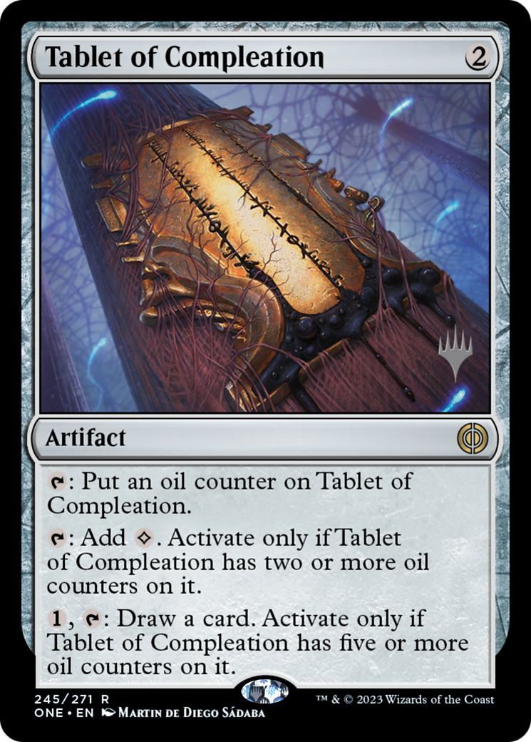 Tablet of Compleation (Promo Pack) [Phyrexia: All Will Be One Promos]-1