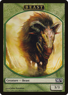 Beast Token [Magic 2012 Tokens]-1