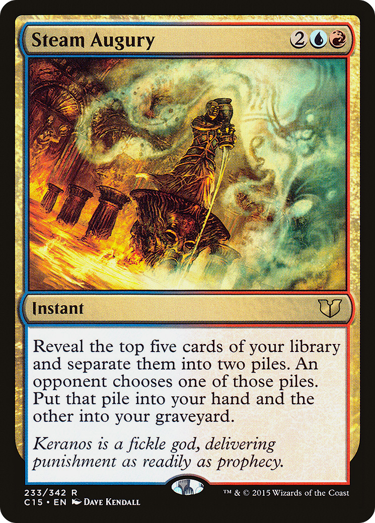 Steam Augury [Commander 2015]-1