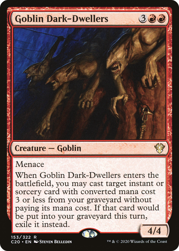 Goblin Dark-Dwellers [Commander 2020]-1