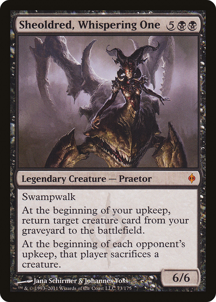 Sheoldred, Whispering One [New Phyrexia]-1