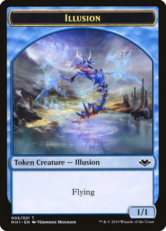 Angel (002) // Illusion (005) Double-Sided Token [Modern Horizons Tokens]-2