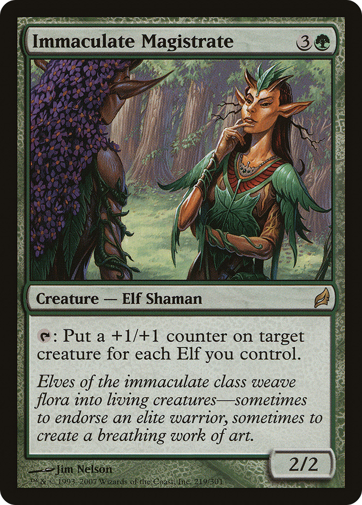 Immaculate Magistrate [Lorwyn]-1