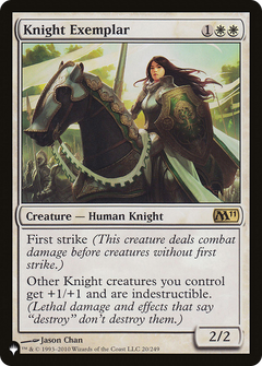 Knight Exemplar (Magic 2011) [The List]-1