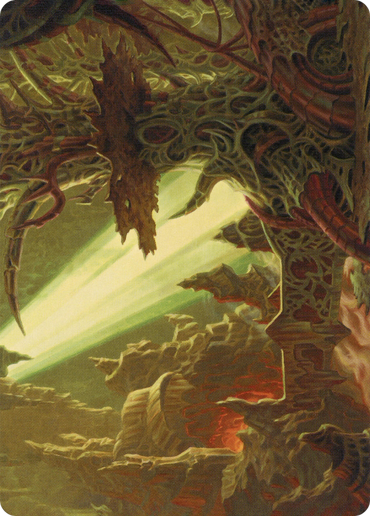 Darkmoss Bridge Art Card [Modern Horizons 2 Art Series]-1