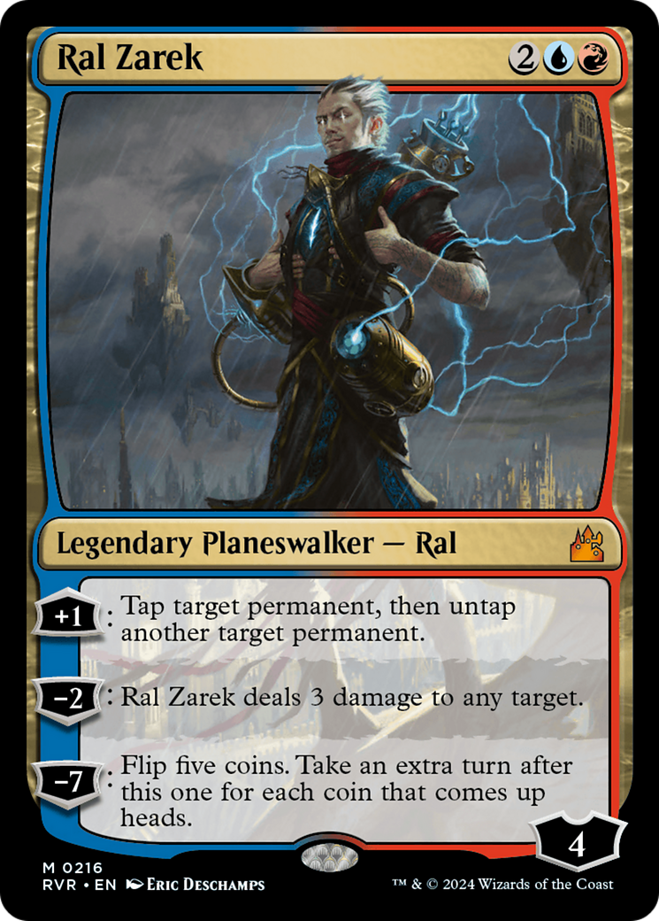 Ral Zarek [Ravnica Remastered]-1