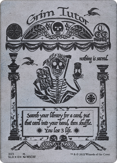 Grim Tutor (Borderless) (Foil Etched) [Secret Lair Drop Series]-1