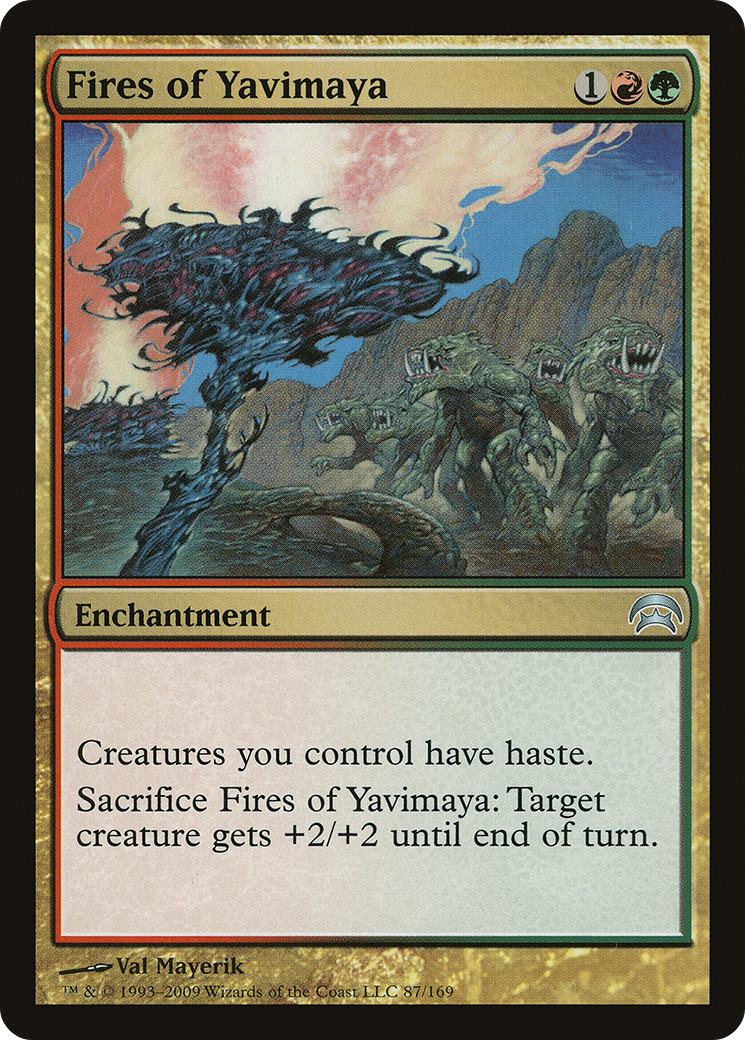 Fires of Yavimaya [Planechase]-1