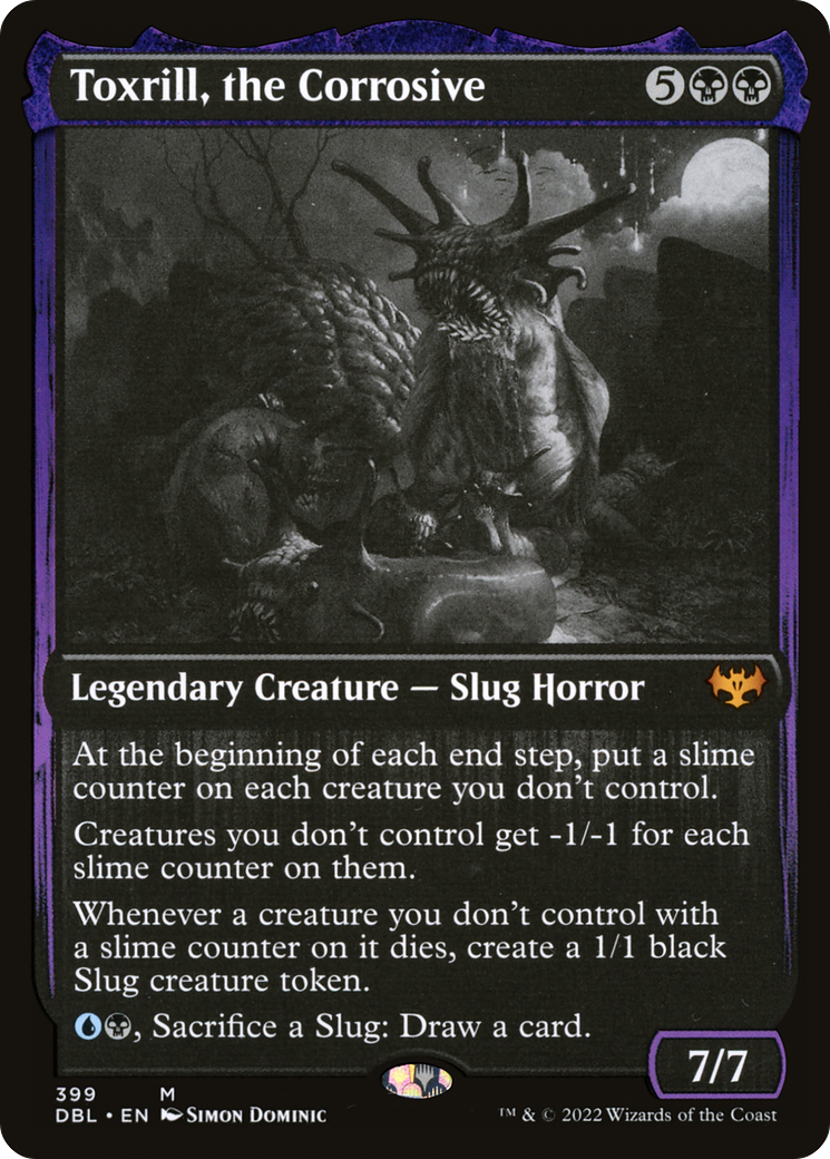 Toxrill, the Corrosive (DBL-399) - Innistrad: Double Feature-1