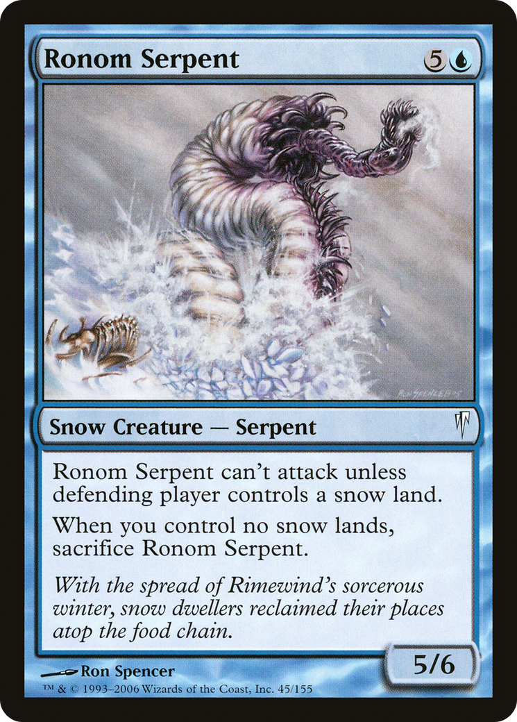 Ronom Serpent [Coldsnap]-1