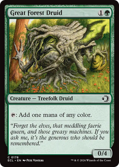 Great Forest Druid [Lorwyn Eclipsed]-1