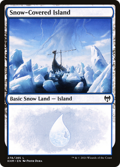 Snow-Covered Island (278) [Kaldheim]-1