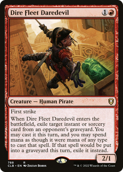 Dire Fleet Daredevil [Commander Legends: Battle for Baldur's Gate]-1